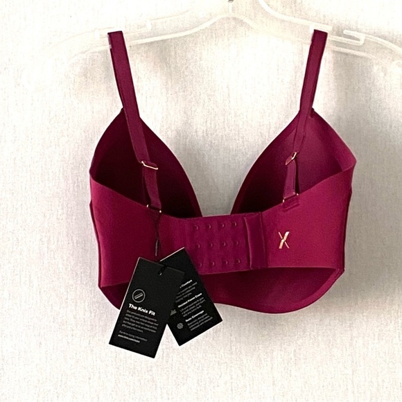 New Knix WingWoman Contour Bra in Winterberry 28DD, 30DD, 28E, 30E - Picture 3 of 11